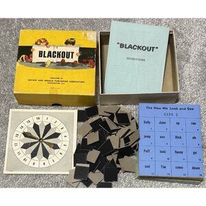 Vintage SDA Game BLACKOUT Review & Herald Publishing Association